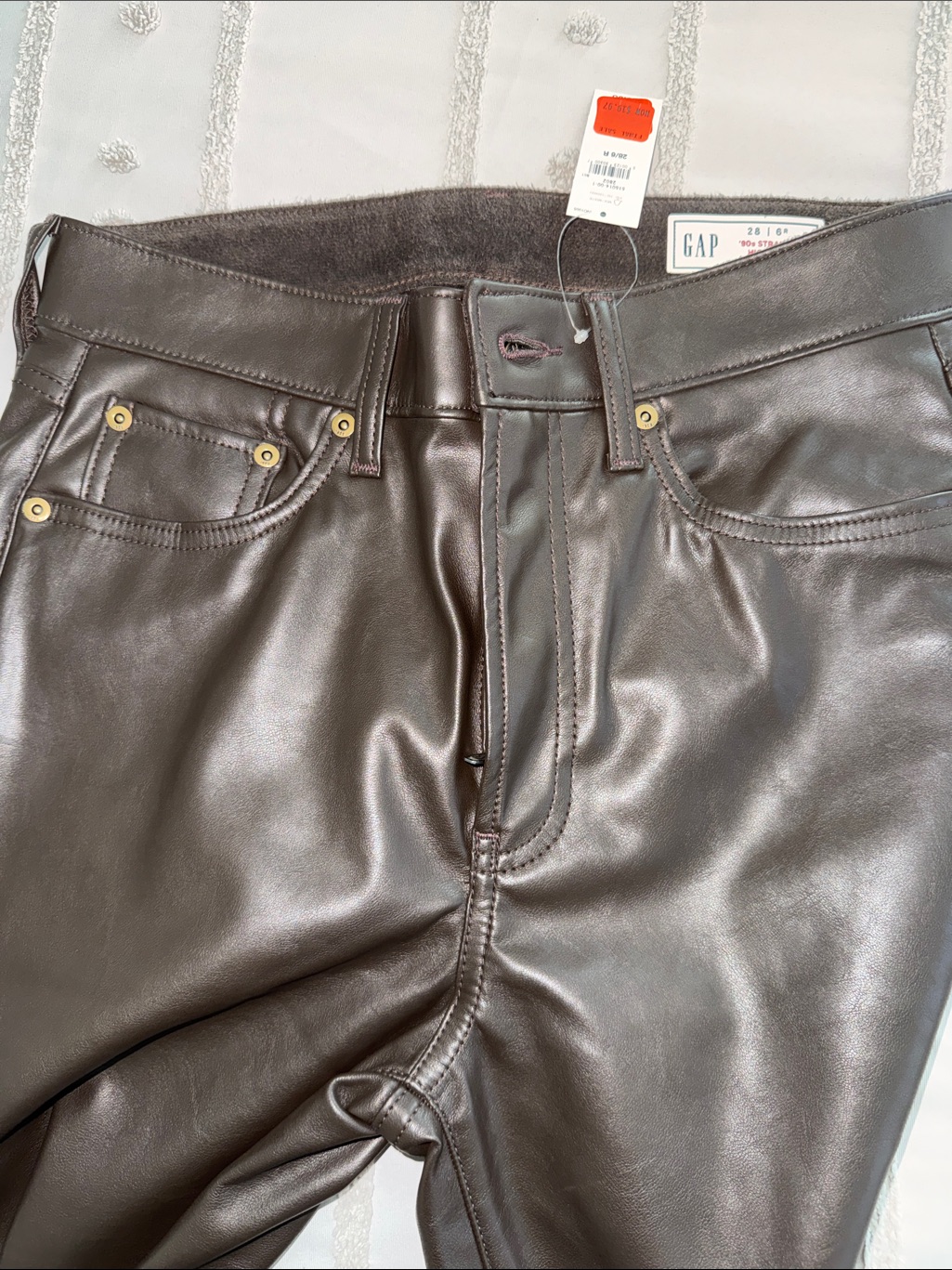 Dark Brown Leather Pants Dark Brown Leather Pants